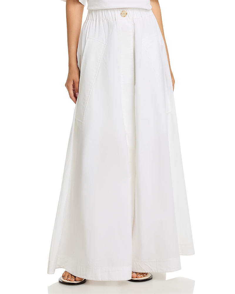 Co Parachute Skirt In White