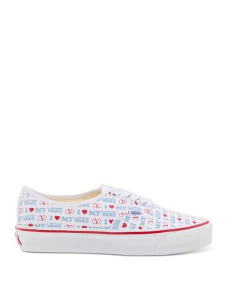 Women's Low-Top VLogo Love Print Sneakers