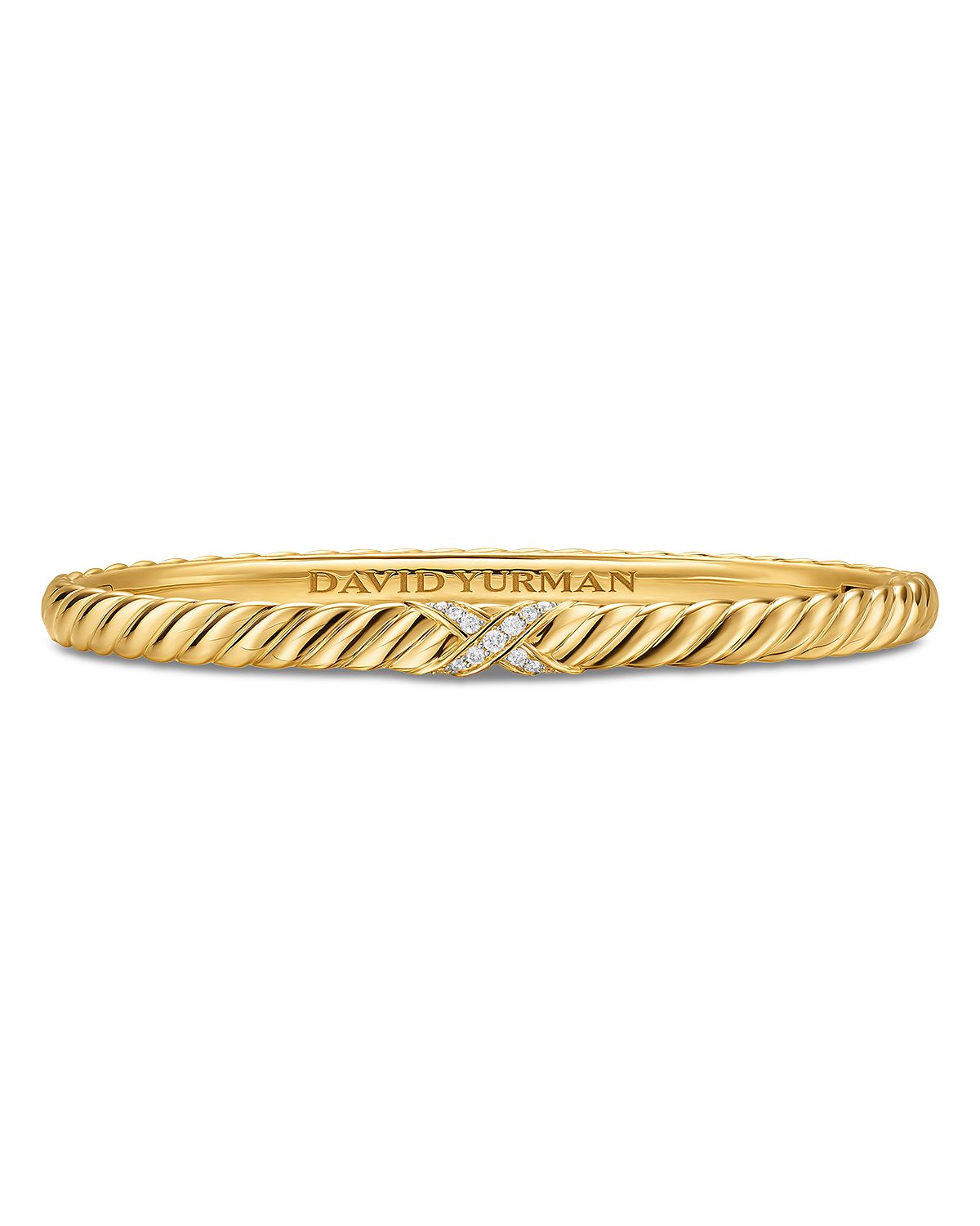 Sculpted Cable X Bracelet