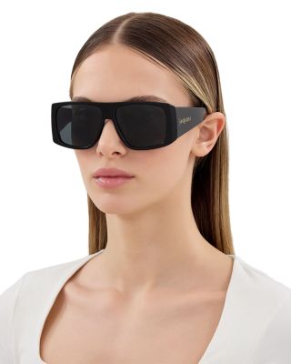 Rectangular Sunglasses, 57mm