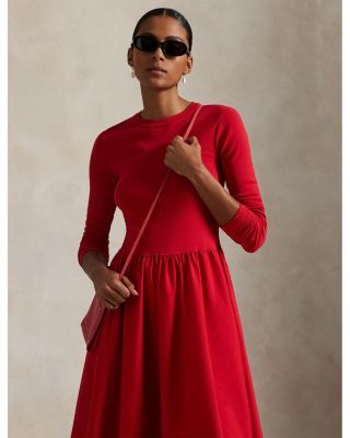 Ralph Lauren - Cotton Long Sleeve Dress