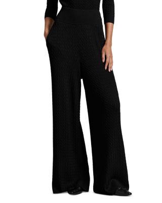 Mini Cable Wide Leg Pant