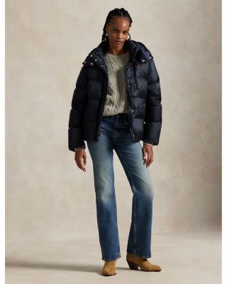 Water Repellent Quilted Down Jacket