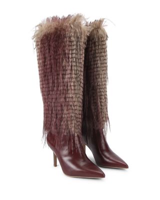 Women's Faux Fur Kensington Boots