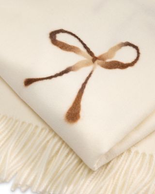 Punch Needle Bow Scarf - Exclusive