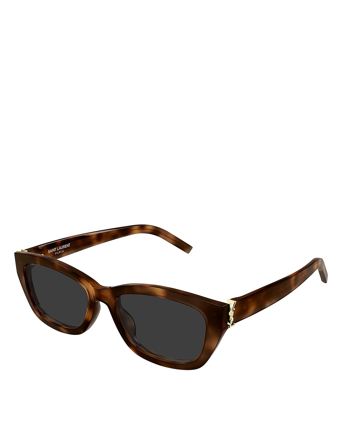 Saint Laurent Rectangular Sunglasses, 55mm