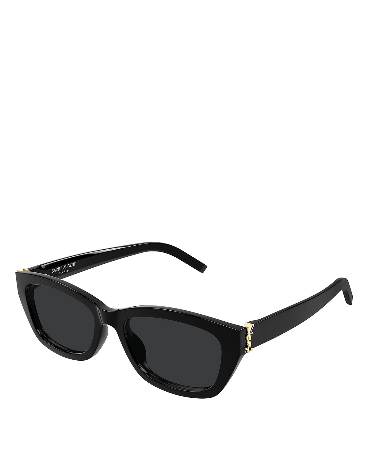 Saint Laurent Rectangular Sunglasses, 55mm