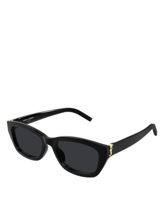 SAINT LAURENT Rectangular Sunglasses, 55mm | Bloomingdale's