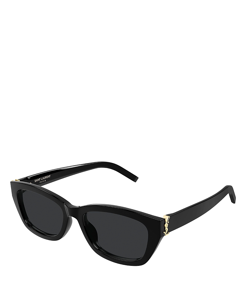 Saint Laurent Rectangular Sunglasses, 55mm