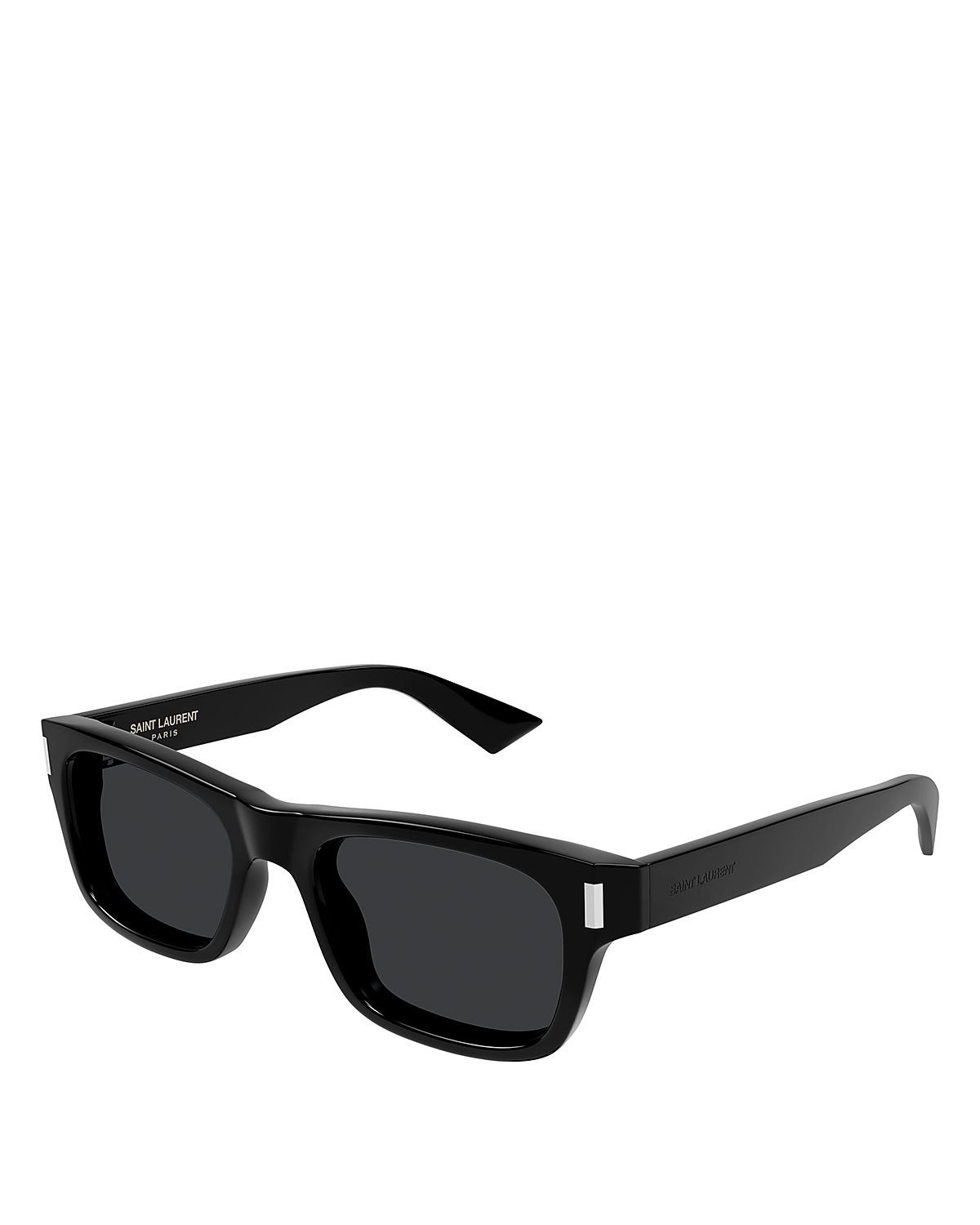 Saint Laurent Rectangular Sunglasses, 53mm