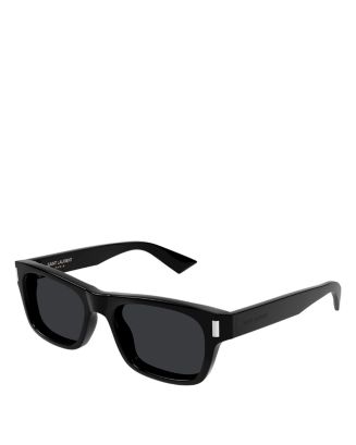 SAINT LAURENT Rectangular Sunglasses, 53mm | Bloomingdale's