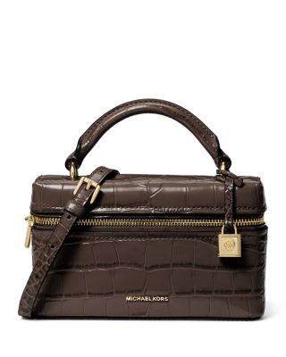 Jana Mini Leather Top Handle Crossbody Bag