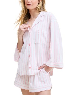 Olivia Striped Short Pajama Set