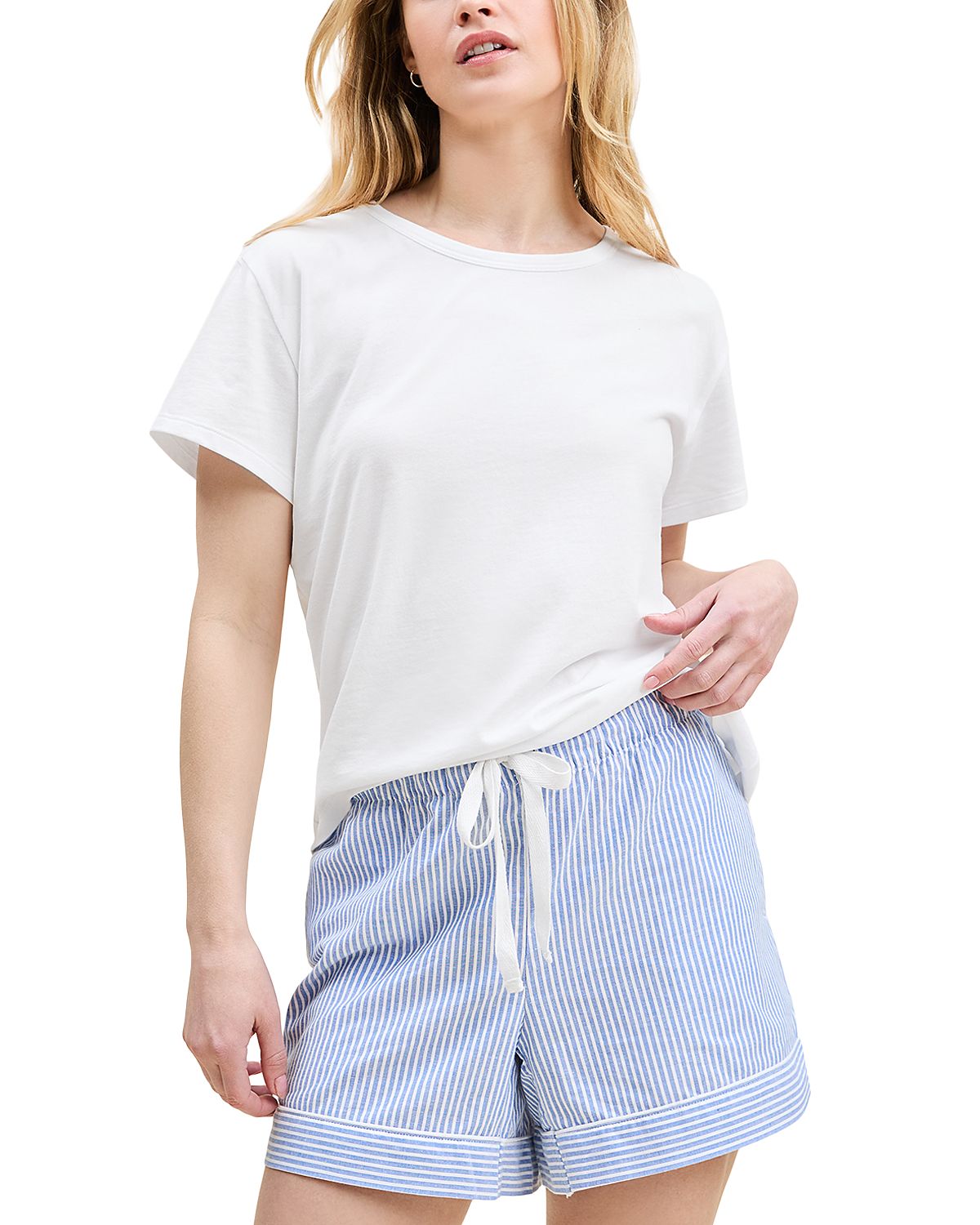 Petite Plume Crewneck Pajama T Shirt