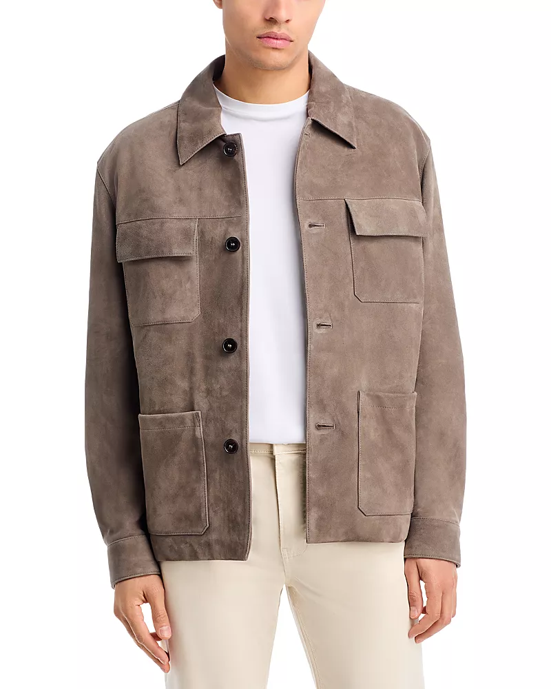 Frame Suede Chore Jacket