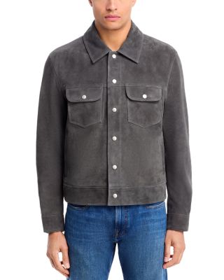 Suede Trucker Jacket