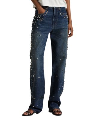 High Rise Relaxed Straight Jean