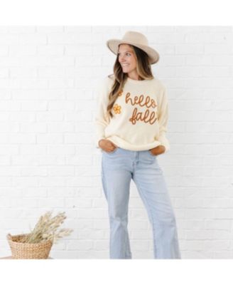 Women's Hello Fall Knit Sweater