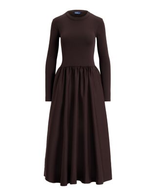 Cotton Long Sleeve Dress