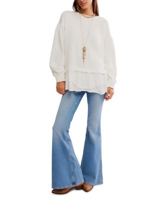 Maddie Layered Hem Sweater