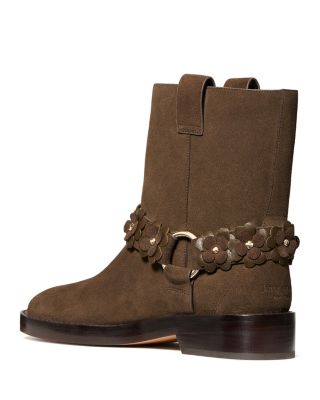 Women's Flower Garden Moto Boots