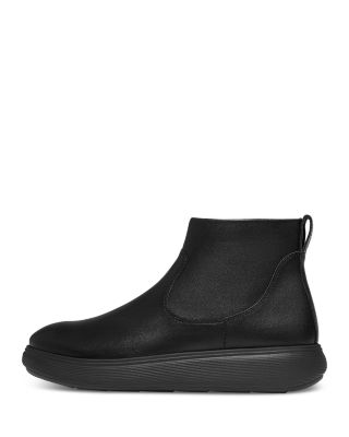 Women's iQ-Comff Leather Zip Ankle Boots