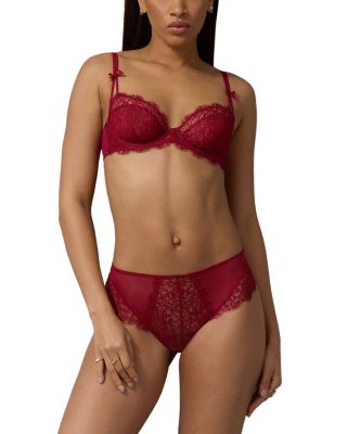 It's On Mesh Lace Thong