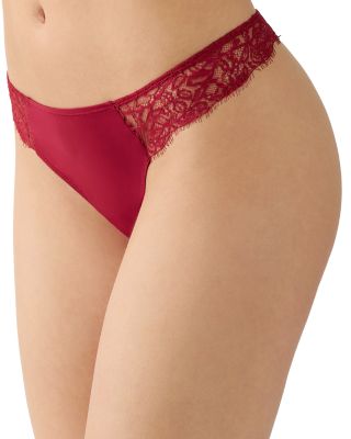 It's On Lace Trim Thong