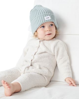 Unisex Fuzzy Long Sleeve Jumpsuit - Baby