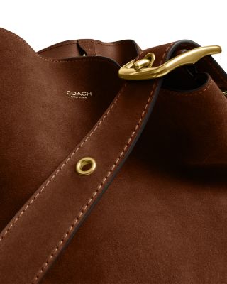 Bleecker Suede Bucket Bag