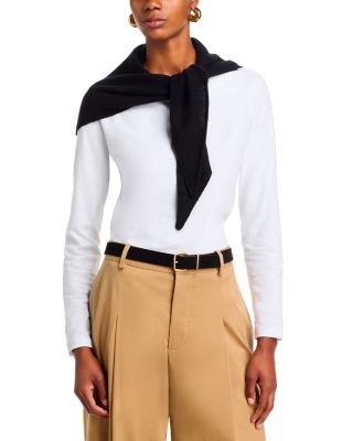 Knit Triangle Scarf - Exclusive