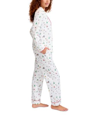 Holiday Town Twill Pajama Set 