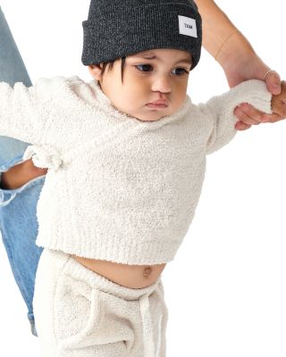 Girls' Fuzzy Wrap Top - Baby