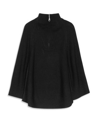 Texture Knit Cape