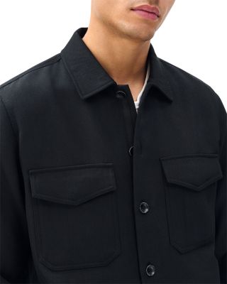 Hyde Italian Wool Blend Shirt Jacket
