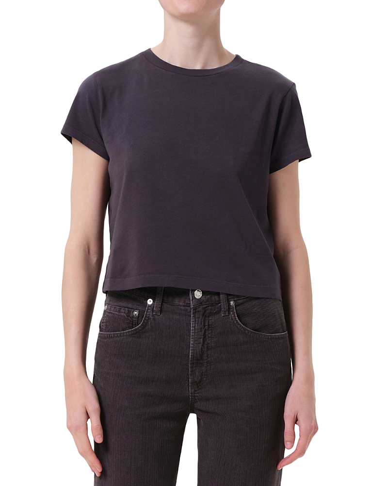 Agolde Adine Cotton Shrunken Tee