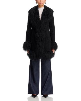 Dorothy Shearling Midi Coat