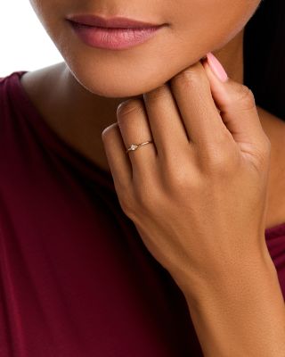 Zo&euml; Chicco 14K Yellow Gold Bezel Diamonds Cross Pendant Necklace, 14-16