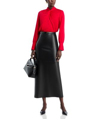 The Lola Silk Stretch Top  