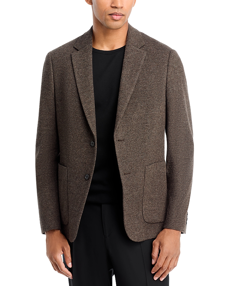 Theory Clinton City Knit Twill Jersey Jacket