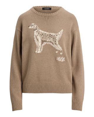 Intarsia Knit Dog Sweater