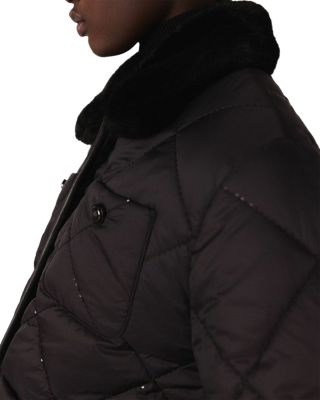 Reversible Sequin Puffer Jacket