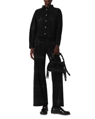 Embellished Denim Shirt