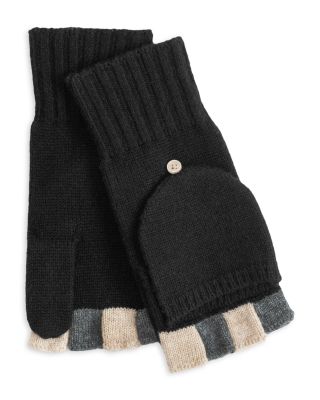 Colorblock Pop Top Mittens