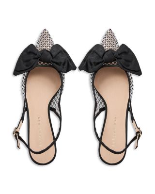 Women's Debra Embellished Kitten Heel Slingback Pumps