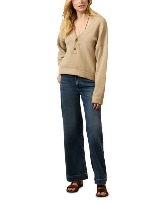 Jackson V Neck Popover Sweater