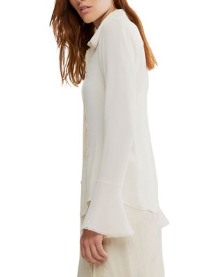 Melrose Lace Trim Blouse