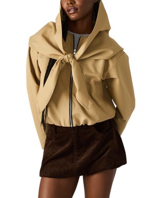 Heidi Removable Scarf Jacket