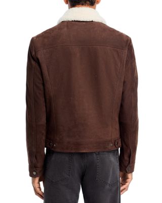 x Beckham Mordy Leather Jacket