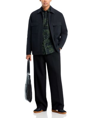 Printed Casual Slim Fit Button Down Shirt